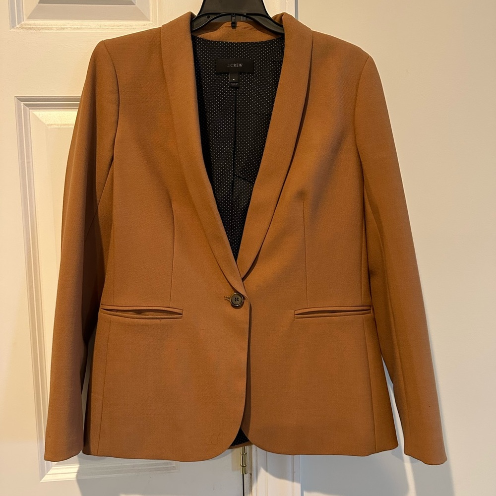 J.Crew Blazer in chestnut color — size 4